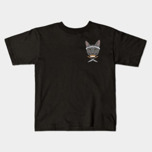 Cat Sushi Chef Kids T-Shirt